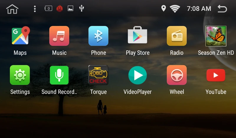 Excellent GPS + Glonass Dual Navigation 2G RAM 32G ROM Android 7.1 Car DVD Player for Hyundai Elantra 2007-2011 Radio Tape Recorder DVR 26