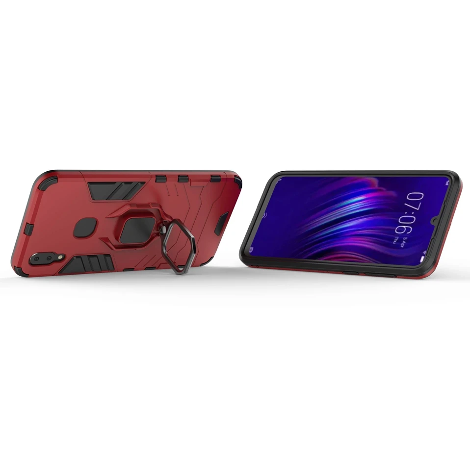 Aromr Phone Case For Vivo V11i V11 Pro X23 X27 Cover Ring Holder Magnetic Protector Case For Vivo V11 Pro V11i V15 S1 iqoo Cases (12)