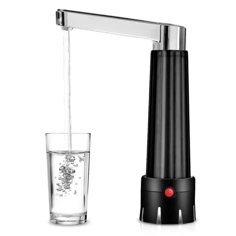

Electric Water Pump Portable Drinkware Tools With Power Adapter Transparent Hose Dispenser Suction For Drinking Water