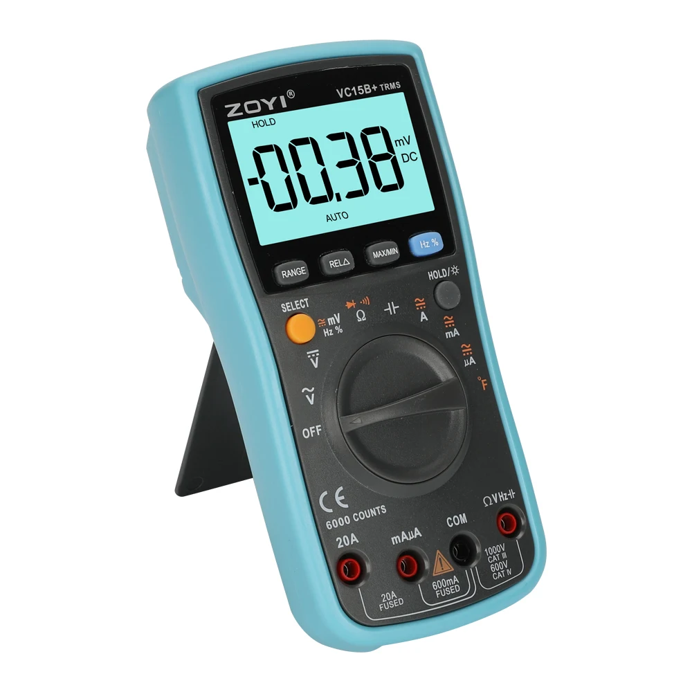 

TAPECHX VC15B+Auto Range digital multimeter newly multimetro digital profissional Frequency resistance capacitance current test