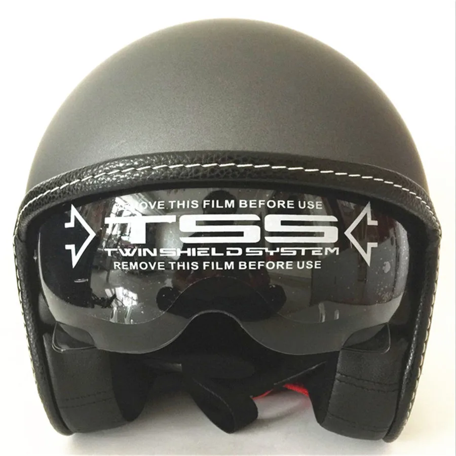 

Motorcycle Scooter Open Face Chopper Moped Rackus DOT Helmet (Medium, Matte Black) Meet and Exceed DOT Safety Standard