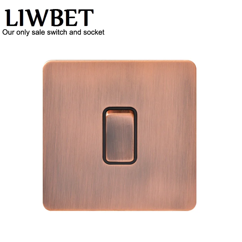 UK Standard 1 gang 2 way light switch and lamp pull switch, AC110 250V