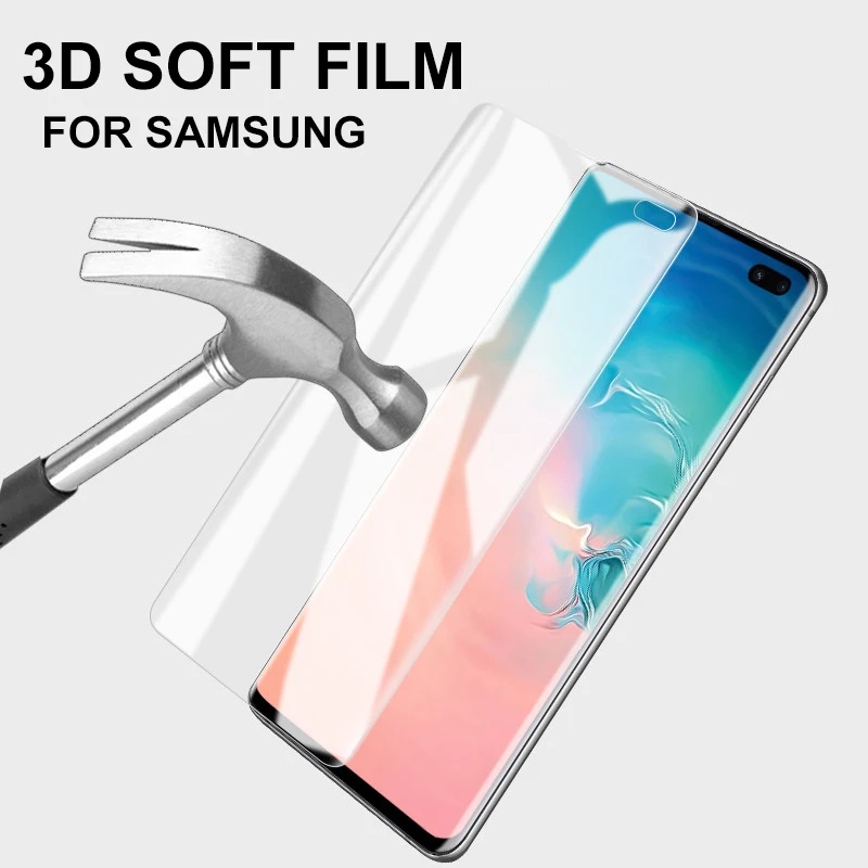 3D полный экран протектор для samsung Galaxy Note 8 9 10 Pro S8 S9 Plus S10 5G S Lite S10e защитная пленка не