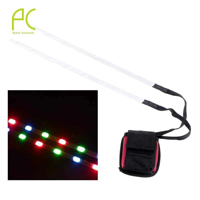 PCycling Bicycle Lights Bike Cycling Decorative Light Strip 3 Mode 14