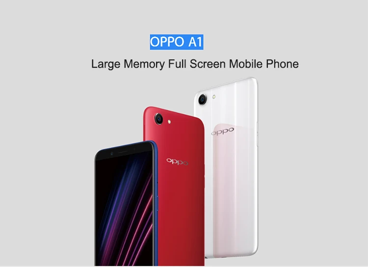OPPO A1 3GB RAM 32GB ROM Helio P23 MTK6763T 2.5GHz Octa Core 5.7 Inch Full Screen Android 7.1 4G LTE Smartphone