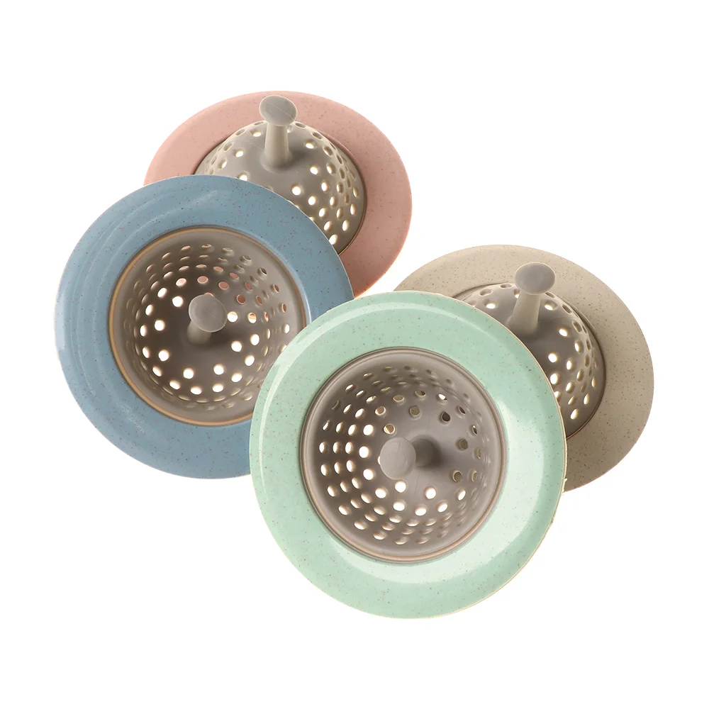 

LIMITOOLS Kitchen Suckers Silicone Bathroom Anti-blocking Tools Kitchen Sink Drain Round Floor Drain Cover Plug Water Filter