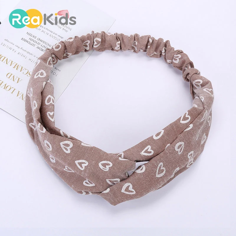 Girls Baby Kids Cross Knot Hairband Headband Elastic Headwear Hair Accessories