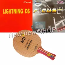 Galaxy YINHE Млечный Путь YINHE N11s лезвие Shakehand с 729 FOCUS III и 61second молния DS каучуков