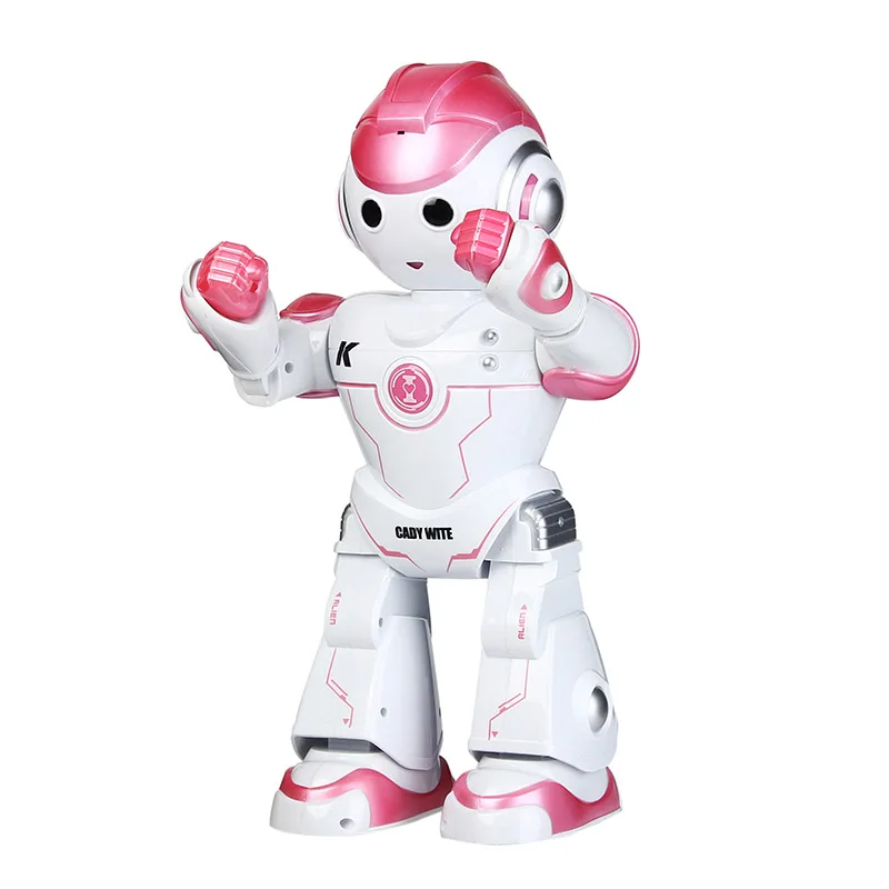 Jjrc робот r2 cady wida розовый. игра про роботов. роботы игрушки 7 лет. робот игрушка для девочек. робот "косморобот", 12 см.