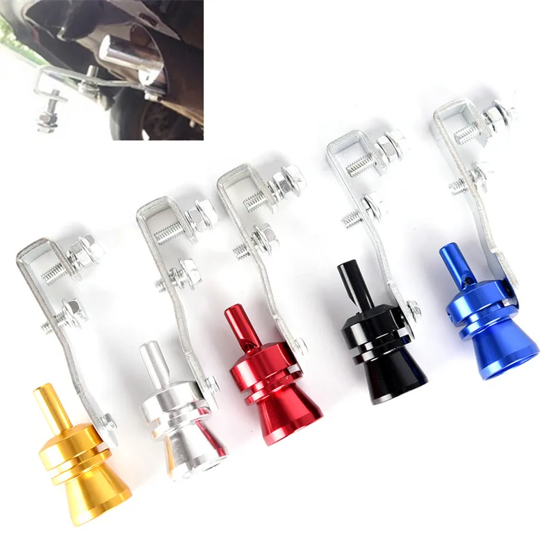 

1pc Car Multi Color Blow Off Valve Turbo Sound Whistle Aluminum Simulator Sound Pipe Exhaust Muffler Pipe Universal Newest