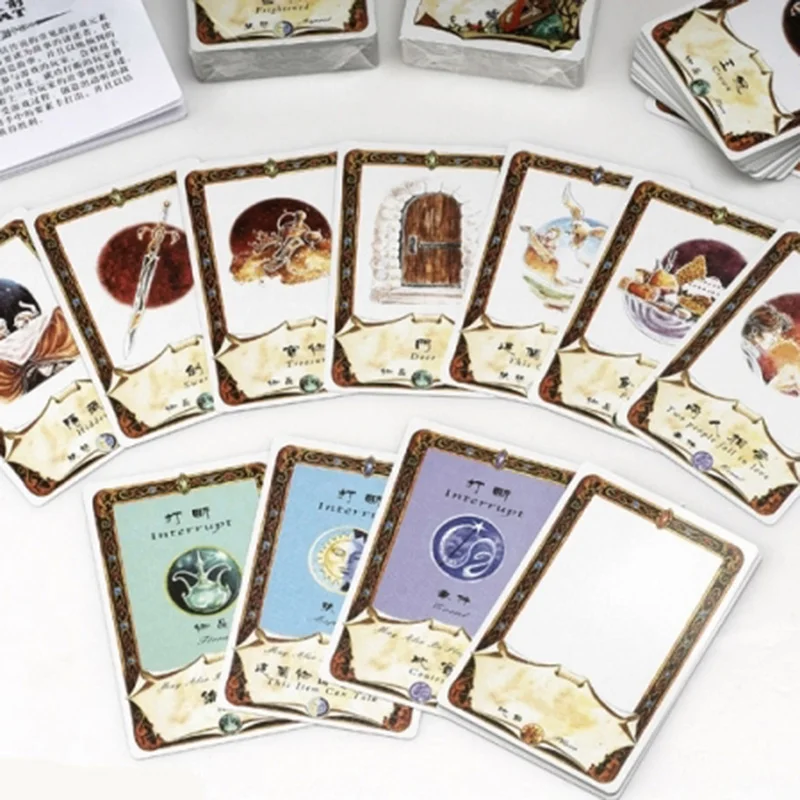 Once Upon A Time Board Game Funny Card Games High Quality English Chinese Edition Game For Party Family With English Instruction In Board Games From Sports Once Upon A Time Board Game Funny Card Games High Quality English Chinese Edition Game For Party Family With English Instruction In Board Games From Sports