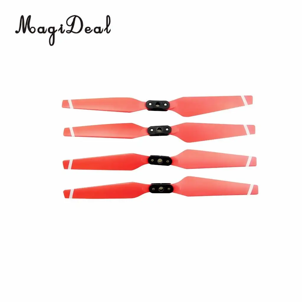 MagiDeal 4Pcs Propeller Blade Prop for Hubsan H501S H501C H501A H501M H501S W H501S pro MJX B2C B2W Bugs 2 B3 B3H Bugs 3H