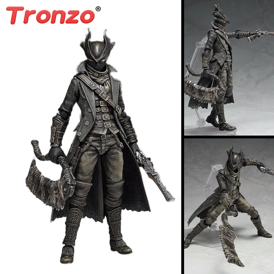 

Tronzo Action Figure 15cm Bloodborne Figure PVC Hunter Figure Toys Figma 367 PS4 Game Collectible Model Gift For Boy