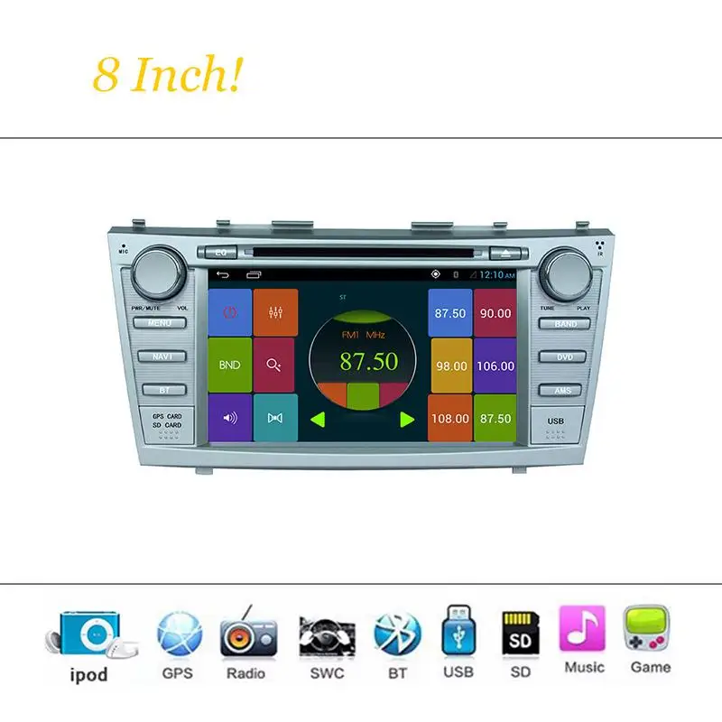 Flash Deal 8" Car DVD player with GPS(optional),BT/TV,audio Radio stereo,car multimedia headunit for TOYOTA CAMRY 2007 2008 2009 2010 2011 4 Flash Deal 8" Car DVD player with GPS(optional),BT/TV,audio Radio stereo,car multimedia headunit for TOYOTA CAMRY 2007 2008 2009 2010 2011 4