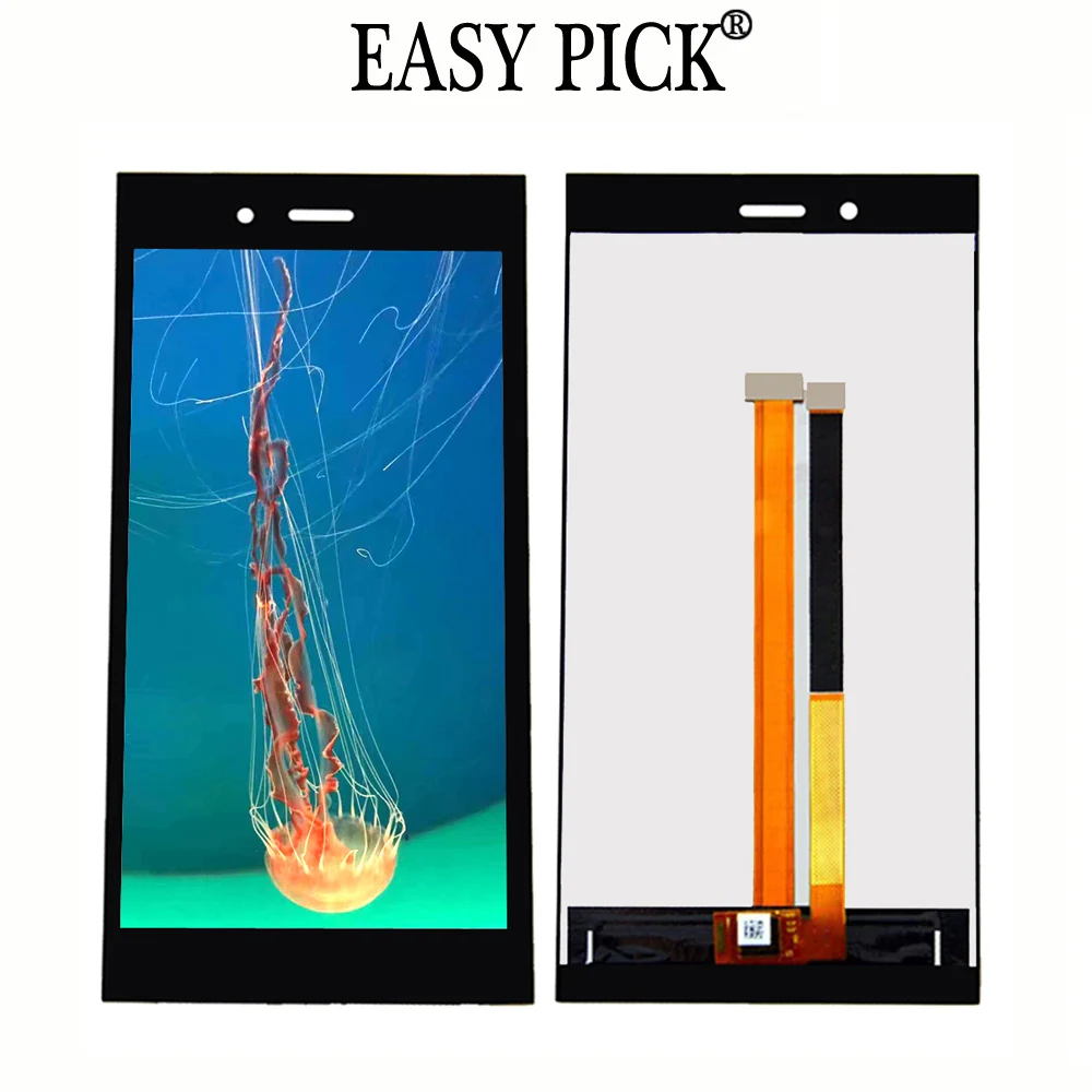 

For BlackBerry Z3 STJ100-1 STJ100-2 LCD Display Touch Screen Digitizer Assembly Replacement With Frame