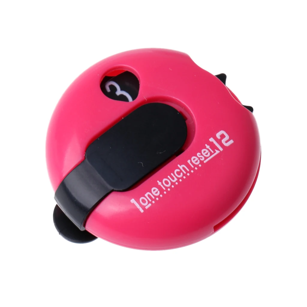 Professional Mini Golf Score Counter Scorekeeper Scoring Tool Clip On Glove or Bag Colorful Outdoor Sports Golf Accessories Gift