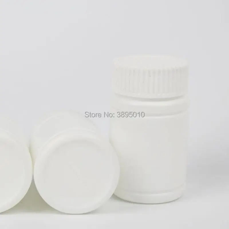 50 мл пустой белый пластиковые бутылки упаковки таблетки конфеты соль для ванны пустые косметические контейнеры F537