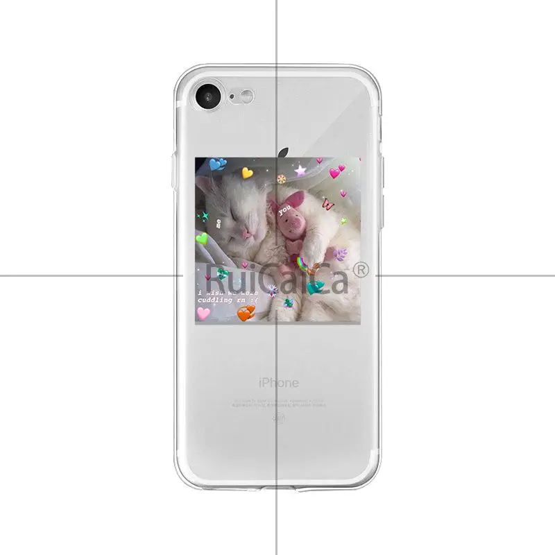 super cute cat dog cartoon pink Heart-shaped YOU&ME series