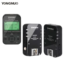 2 шт. беспроводной триггер для вспышки приемники Yongnuo YN622C+ YN622C-TX E-TLL трансивер для всех Canon Yongnuo YN685 YN600EX-RT II