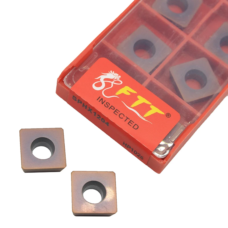 

High quality SPHX1204 HP1025 CNC Milling blade lathe tools original carbide tool metal Milling tool