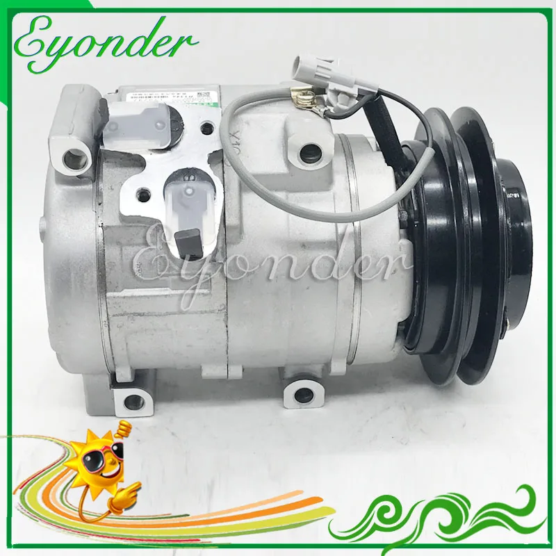 Компрессор кондиционера A/C AC 10S17C PV1 для Toyota PRADO 120 серии KZJ120R дизельный 3 0 1KZ-FE 4471805400