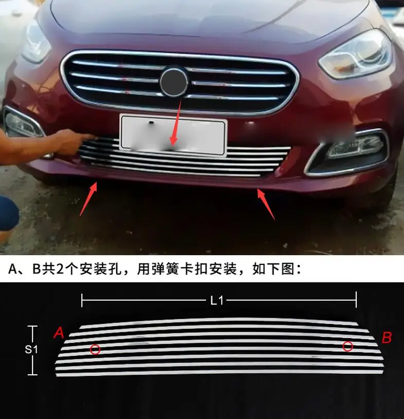

High quality free shipping Stainless Steel Car Racing Grills fit For Fiat viaggio 2012-2015 Front Grill Grille Cover Trim