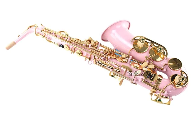 Custom Logo Pattern Alto Saxophone Red/pink/green/white/purple Brass Wooden  Music Instruments E Flat Sax - Saxophone - AliExpress