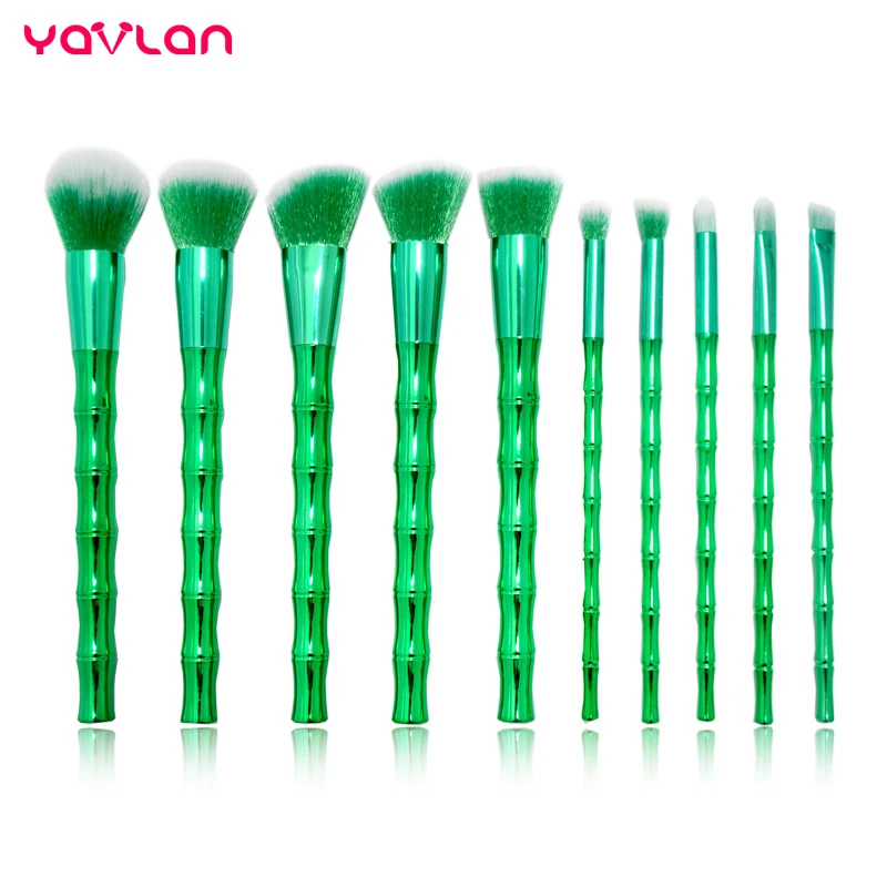 

Yavlan 8pcs Makeup Brushes Foundation Eye Shadow Eyebrow Lip Highlighter Contour Nasal Shadow Beauty Cosmetic Brush Kits