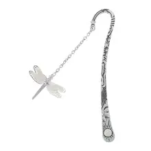 Светится в темноте светящаяся Книга Маркер Творческий Закладка в виде стрекозы этикетка школьные канцелярские принадлежности