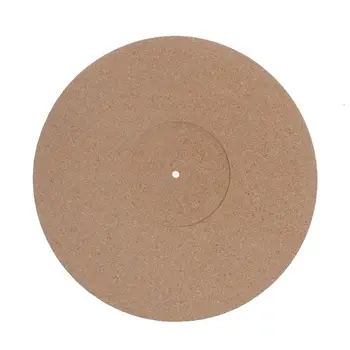 

Cork Turntable Mat Audiophile 2mm Anti-Static Anti-Shake Slipmat LP Vinyl Record