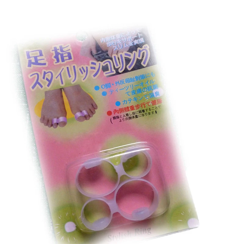 Upgrade Silicone Diet Slimming Products Foot Double Toe Ring Burn Fat Weight Loss Slimming Diet Products Massage Fitness