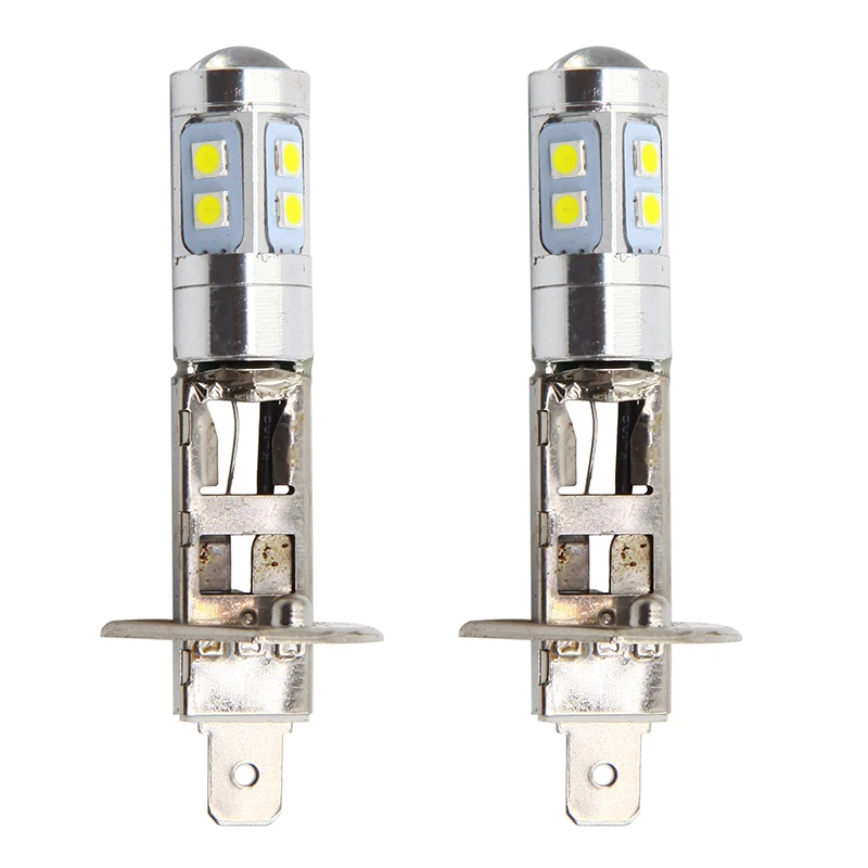 Противотуманные фары LYMOYO 2 шт. H7 LED H1 H3 H27/881 H8 H11 9005 9006 3030 SMD 10 светодиодные дневные