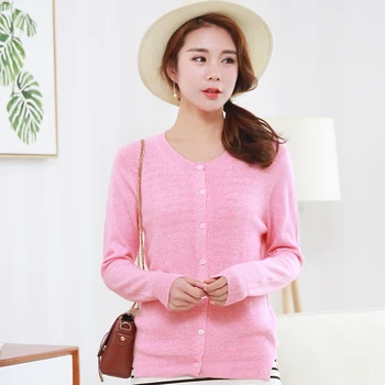 

BARESKIY 2019 spring and summer new women's knit cardigan sweater coat short female shawl knit jacket female multicolor