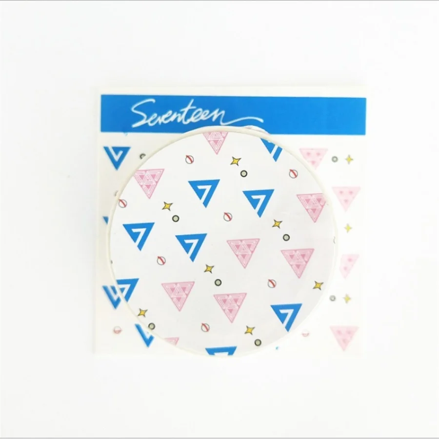 

Kpop Seventeen Washi Tape Paper Masking Scrapbook Notebook Decorative Sticker DIY