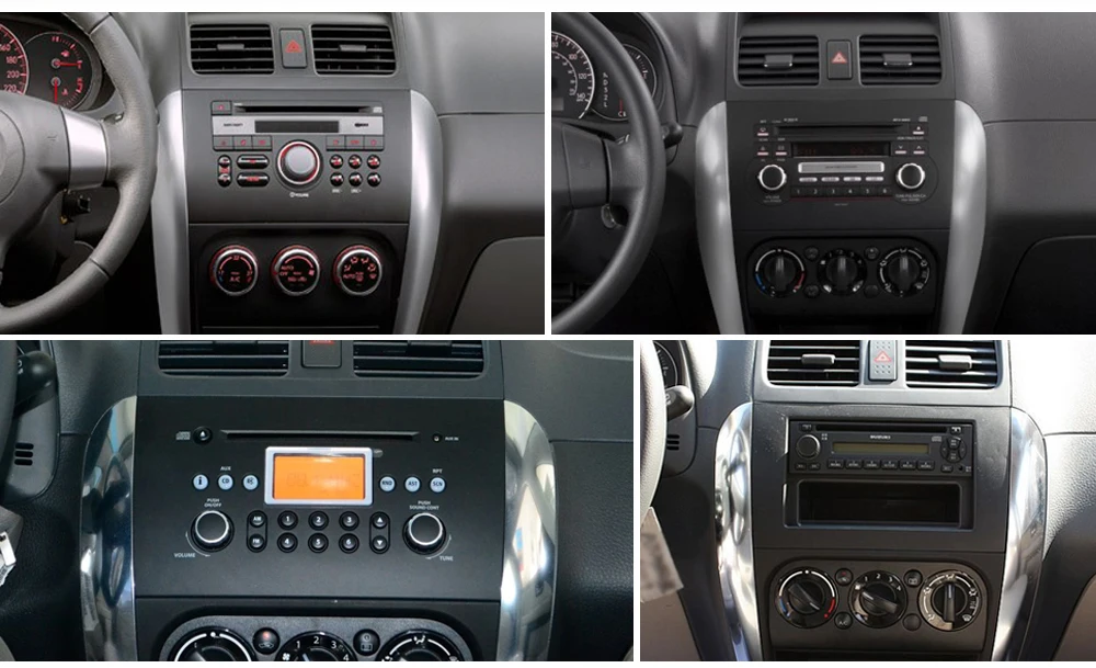 Flash Deal SINOSMART 2 Din Android 9.0 4G RAM 8 core CPU Car DVD GPS Player for Suzuki SX4/S Cross/Ciaz 2006-2015 6