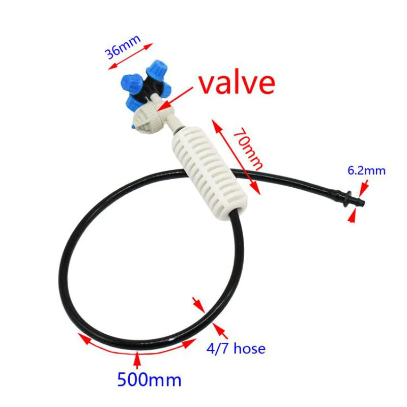 Теплица подвесная противокапельная запотевающая насадка Крестовая насадка для тумана распылитель воды для теплицы система капельного орошения 1 комплект