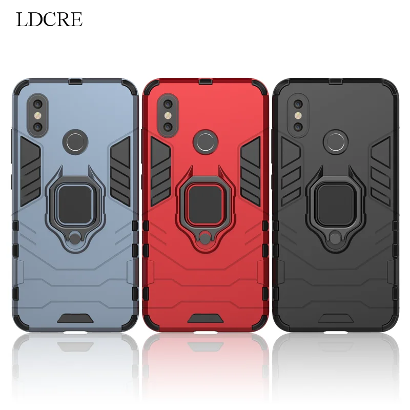 

For Cover Xiaomi Mi 8 Case Magnetic Finger Ring Kickstand Hard Phone Case For Xiaomi Mi8 Cover For Xiaomi Mi 8 Fundas