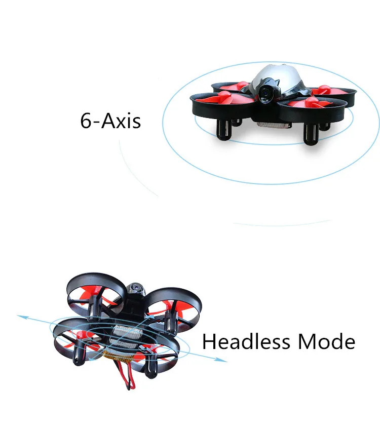 Мини-Дрон с камерой 0.3MP высота Квадрокоптер с камерой 2,4G RC вертолет 6 оси RC Квадрокоптер игрушки VS H36 E010