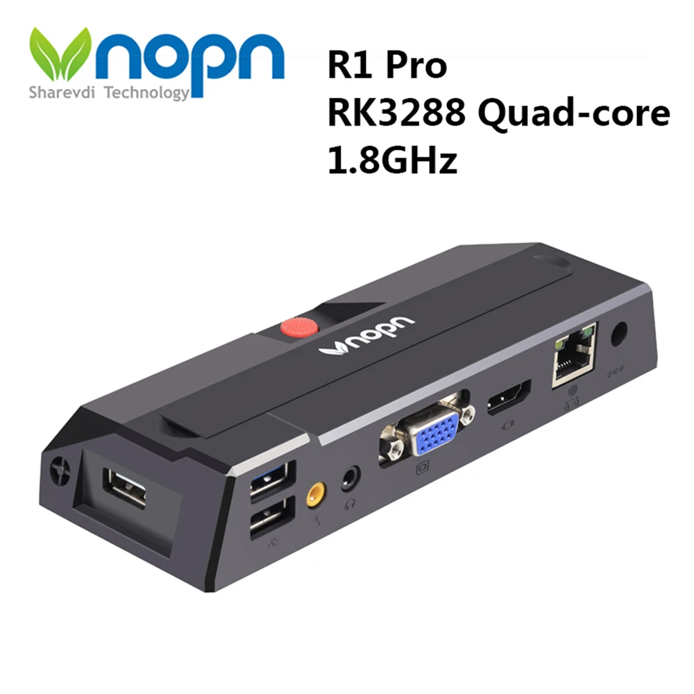 R1 Pro RK3288 Quad-core нулевой клиент протокола HVDP/RDP8.1 облако терминал виртуальный компьютер 1G Оперативная память 8G Flash вычисления тонкий клиент