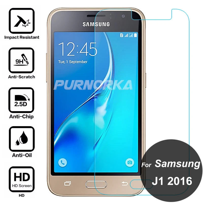 For Samsung Galaxy J1 2016 Tempered Glass Screen Protector 9h Protective Film On J120f Sm J120g Ds J1 2016 Duos 4g Lte Specs Film Abs J1 Batteryfilm Agfa Aliexpress