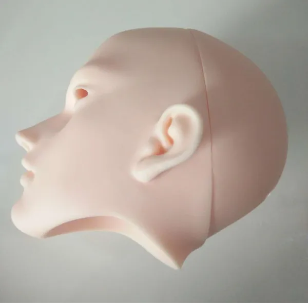 bjd doll head for face up pratice