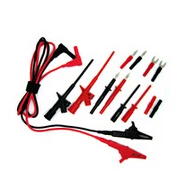Car service industry multimeter tester kit kids piercing clip test line crocodile probe probe set