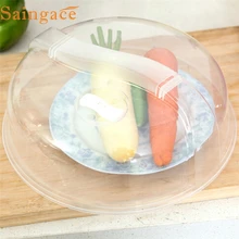 Домашняя Высококачественная тарелка для микроволновки и еды, прозрачная Защитная крышка для кухни, безопасная вентиляционная крышка, дропшиппинг#/30