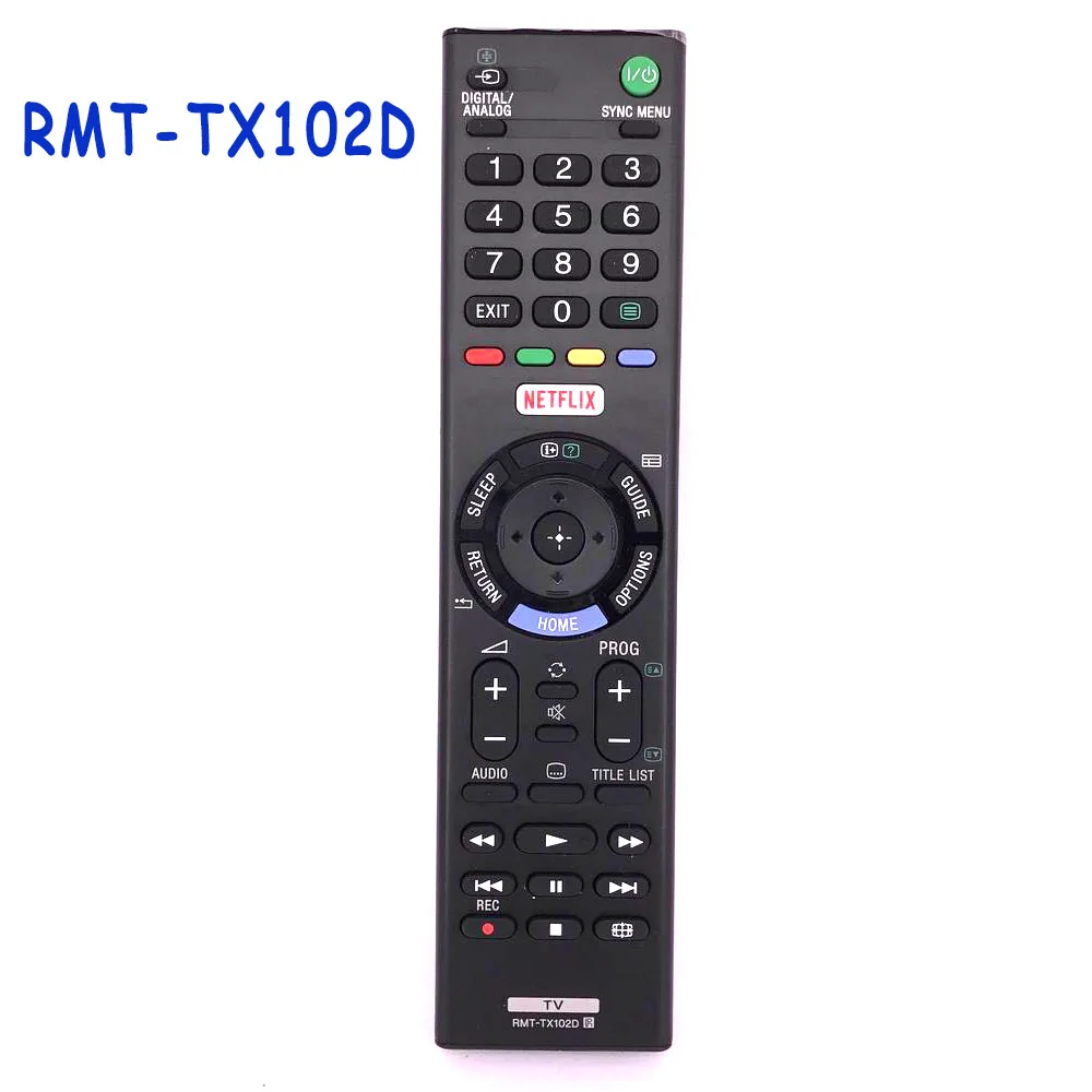 Новый телефон дистанционное управление для Sony NETFLIX LED LCD Smart TV TX100U TX102U|remote