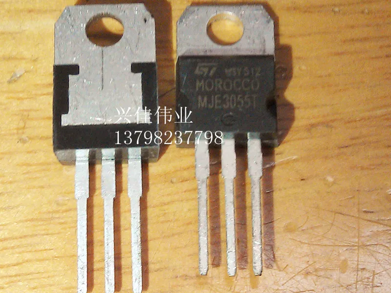 10 шт. линейный транзистор MJE3055T TO220 60 V/10A/75 W NPN питания | Автомобили и мотоциклы