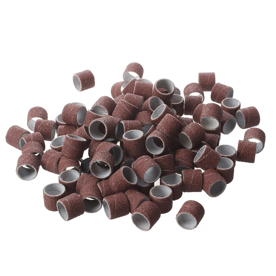 

Brand New 100pc 1/2" Sanding Bands Kit with 2 Sanding Drum Mandrel For DREMEL Rotary Tools