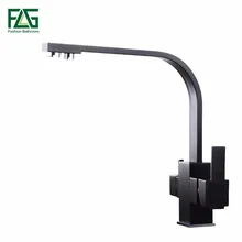 Kitchen Faucets Brass Kitchen Sink Water Faucet 360 Degree Rotation With Water Purification Features Mixer Tap Crane For Kitchen
