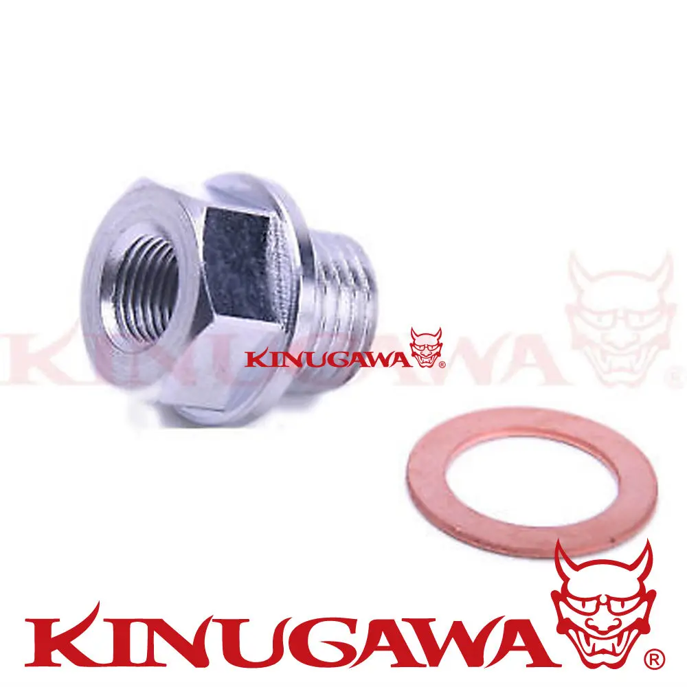 

Kinugawa Turbo Adapter Kit M20x1.5mm to Female 1/8PT for Oil Water Boost Temp Sensor