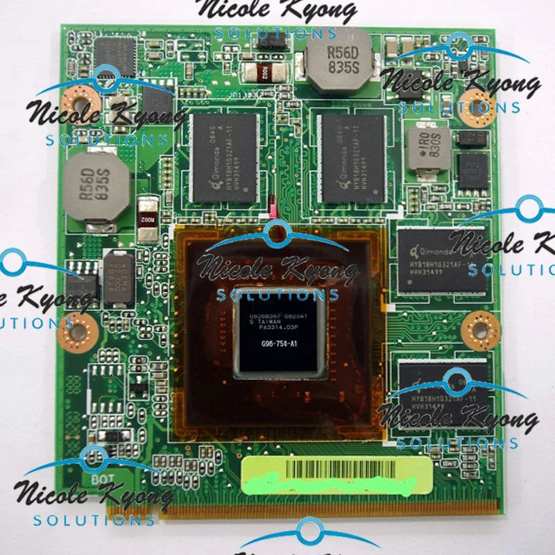 60 NPYVG1000 G50V 08G2015GV20I 08G2015GV20Q 9700M GT G96 750 A1 DDR3 512M видеокарта для ASUS M50 M50V G50VT G71V|asus ddr3|card