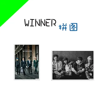 

[MYKPOP]WINNER Puzzles 120pcs With a Photo Frame Desk Decoration KPOP Fans Collection SA18080704